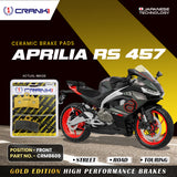 Ceramic Brake Pad For Aprilia RS 457 - Front - CRM8609 - 1 Set - CRANK1