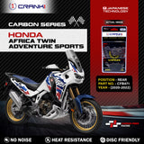 Carbon Brake Pads For Honda  Africa Twin Adventure Sports (2020-2022) - Rear - CFB471 - 1 Set - CRANK1