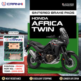 Sintered  Brake Pads For Honda Africa Twin (2016-2019) - Front - CB976 - 2 Sets - CRANK1