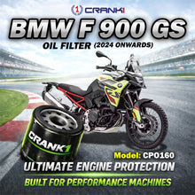 Load image into Gallery viewer, Oil Filter For BMW F 900 GS (2024 Onwards) - CPO160 - CRANK1