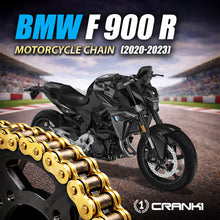 Load image into Gallery viewer, Chain For BMW F 900 R (2020-2023) - 525 Pitch x 122 Links Gold (ZVMX) - CRANK1
