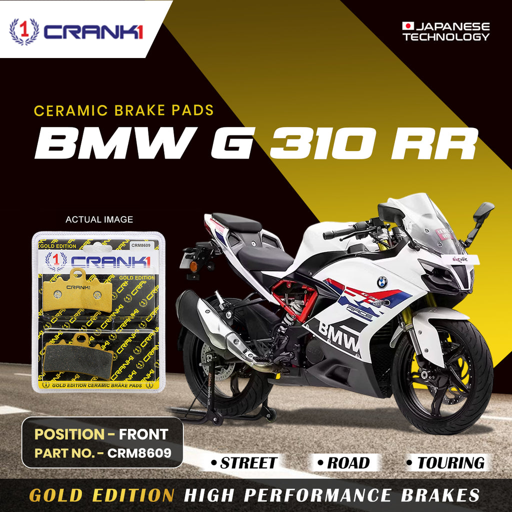 Ceramic Brake Pad For BMW G 310 RR - Front - CRM8609 - 2 Sets - CRANK1