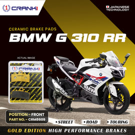 Ceramic Brake Pad For BMW G 310 RR - Front - CRM8609 - 2 Sets - CRANK1