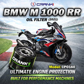 Oil Filter For BMW M 1000 RR (2021) - CPO160 - CRANK1