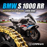 Chain For BMW S 1000 RR (2016-2018) - 525 Pitch x 120 Links Gold (ZVMX) - CRANK1