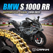 Load image into Gallery viewer, Chain For BMW S 1000 RR (2019-2022) - 525 Pitch x 120 Links Gold (ZVMX) - CRANK1