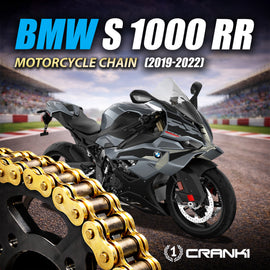 Chain For BMW S 1000 RR (2019-2022) - 525 Pitch x 120 Links Gold (ZVMX) - CRANK1