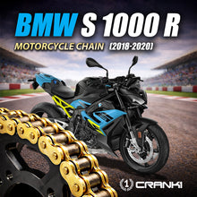 Load image into Gallery viewer, Chain For BMW S 1000 R (2018-2020) - 525 Pitch x 120 Links Gold (ZVMX) - CRANK1