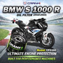 Load image into Gallery viewer, Oil Filter For BMW S 1000 R (2018-2022) - CPO160 - CRANK1