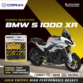 Ceramic Brake Pad For BMW S 1000 XR (2018 Onwards) - Front - CRM0709 - 2 Sets - CRANK1