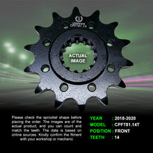 Load image into Gallery viewer, Sprocket For Benelli 302R (2018-2020) - Front - CPF781.14T - CRANK1