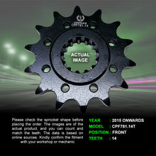 Load image into Gallery viewer, Chain And Sprocket Kit For Benelli TNT 300 (2015 Onwards) - CRANK1