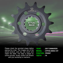 Load image into Gallery viewer, Chain And Sprocket Kit For Benelli TRK 502X (2017 Onwards) - CRANK1