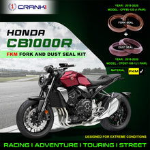 Load image into Gallery viewer, Fork And Dust Seals Kit For Honda CB1000R (2018-2020) - CRANK1