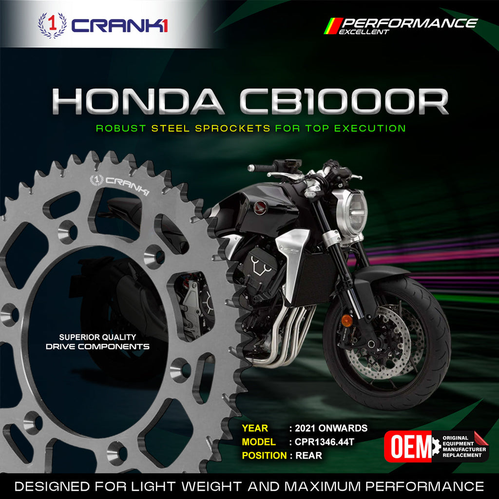 Sprocket For Honda CB1000R (2021 Onwards) - Rear - CPR1346.44T - CRANK1