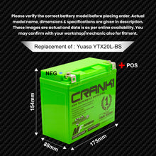 Load image into Gallery viewer, Battery For Harley Davidson Breakout 1690 (2010-2025) - CB20L-BS - Factory Activated - CRANK1
