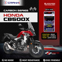 Load image into Gallery viewer, Carbon Brake Pads For Honda CB500X (2019-2023) - Rear - CFB041 - 1 Set - CRANK1