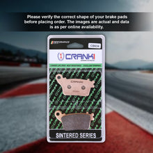 Load image into Gallery viewer, Sintered Brake Pads For Suzuki GSX-R1000 (2013-2016) - Rear - CB634 - 1 Set - CRANK1