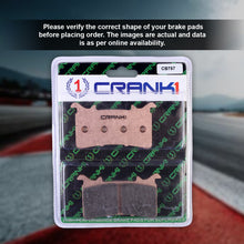 Load image into Gallery viewer, Sintered Brake Pads For Honda Cbr 1000RR-R-SP	(2021-2022) - Front - CB757 - 1 St - CRANK1
