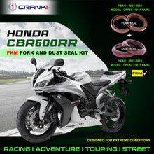 Load image into Gallery viewer, Fork And Dust Seals Kit For Honda CBR600RR (2007-2019) - CRANK1