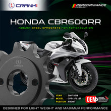 Load image into Gallery viewer, Sprocket For Honda CBR600RR (2007-2019) - Front - CPF1370.15T - CRANK1