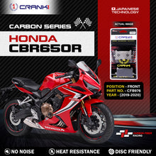 Load image into Gallery viewer, Carbon Brake Pads For Honda CBR650R (2019-2020) - Front - CFB976 - 2 Sets - CRANK1