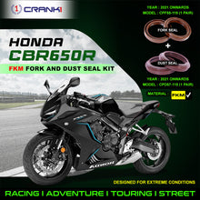 Load image into Gallery viewer, Fork And Dust Seals Kit For Honda CBR650R (2021 Onwards) - CRANK1