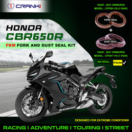 Fork And Dust Seals Kit For Honda CBR650R (2021 Onwards) - CRANK1