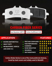 Load image into Gallery viewer, Carbon Brake Pads For BMW R 1250 GS (2019-2023) - Front - CFB036 - 2 Sets - CRANK1