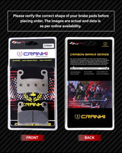 Load image into Gallery viewer, Carbon Brake Pads For BMW S RR (K67 - Forged Wheels - Hayes cal.) (2019-2021 )  - Front - CFB069 - 2 Sets - CRANK1