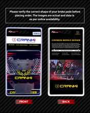 Load image into Gallery viewer, Carbon Brake Pads For Aprilia Caponord 1200 (2013-2016) - Rear - CFB312 - 1 Set - CRANK1