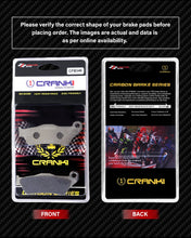 Load image into Gallery viewer, Carbon Brake Pads For Royal Enfield Shotgun 650 (2024-2025) - Rear - CFB346 - 1 Set - CRANK1