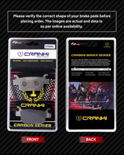 Load image into Gallery viewer, Carbon Brake Pads For Benelli 302R (2018-2020) - Rear - CFB896 - 1 Set - CRANK1