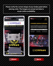 Load image into Gallery viewer, Carbon Brake Pads For Honda Africa Twin (2016-2019) - Front - CFB976 - 2 Sets - CRANK1