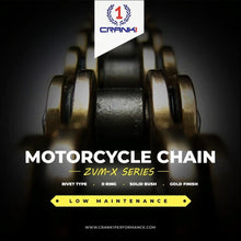 Load image into Gallery viewer, Chain For Honda Africa Twin (2016-2019) - 525 Pitch x 124 Links Gold (ZVMX) - CRANK1