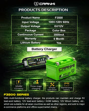 Load image into Gallery viewer, Charger For Car Battery - F3500 - CRANK1