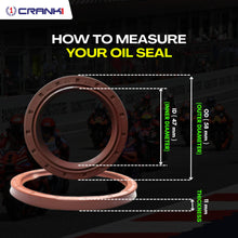Load image into Gallery viewer, Fork Dust Seals Pair For Honda CBR650F (2014-2018) - CPD57-115 - CRANK1