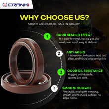 Load image into Gallery viewer, Fork And Dust Seals Kit For Kawasaki Z900 (2017-2021) - CRANK1