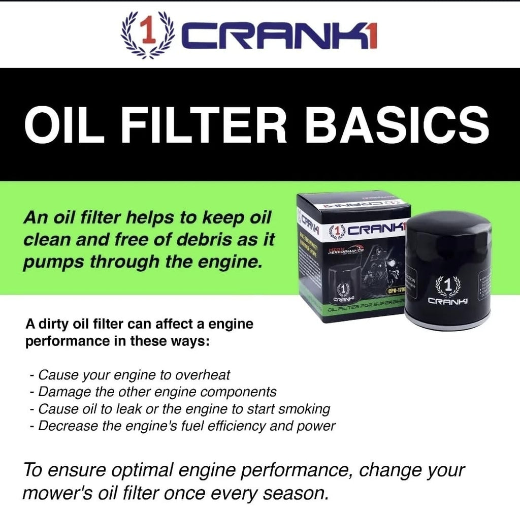 Oil Filter For Kawasaki Ninja ZX-10RR (2021 Onwards) - CPO303 - CRANK1