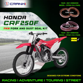 Fork And Dust Seals Kit For Honda CRF250F (2021 Onwards) - CRANK1