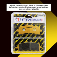 Load image into Gallery viewer, Ceramic Brake Pad For Suzuki GSX-R1000 (2011-2018) - Front - CRM1309 - 2 Sets - CRANK1
