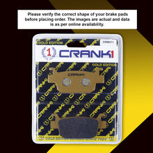 Load image into Gallery viewer, Ceramic Brake Pad For Benelli Imperiale 400 - Rear - CRM371 - 1 Set - Crank1
