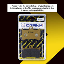 Load image into Gallery viewer, Ceramic Brake Pad For Yamaha YZF-R6 (2004-2018) - Front - CRM842 - 2 Sets- CRANK1
