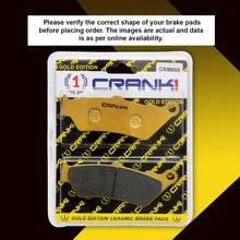 Load image into Gallery viewer, Ceramic Brake Pad For Triumph Speed T4 - Front - CRM859 - 1 Set - CRANK1