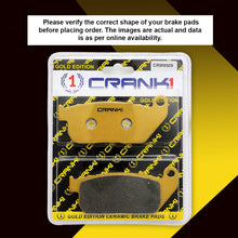 Load image into Gallery viewer, Ceramic Brake Pad For Harley Davidson Sportster Iron 883 (2009-2013) - Front - CRM9009 - 1 Set - CRANK1