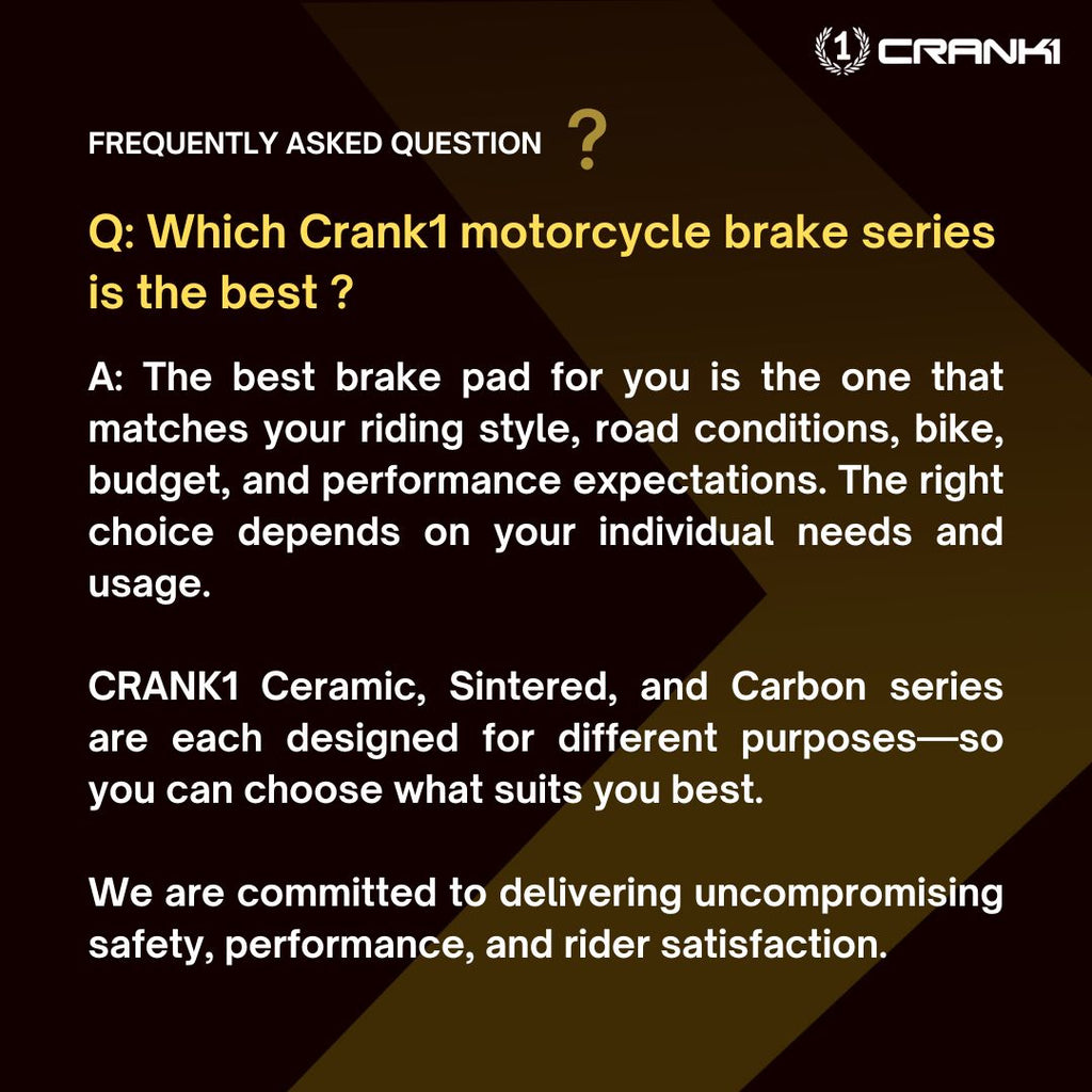 Ceramic Brake Pad For Ducati Multistrada 950 - CRM479 - Rear - 1 Set - Crank1