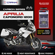 Load image into Gallery viewer, Carbon Brake Pads For Aprilia Caponord 1200 (2013-2016) - Front - CFB036 - 2 Sets - CRANK1
