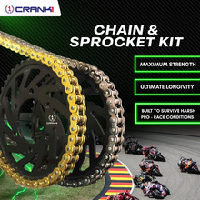 Load image into Gallery viewer, Chain And Sprocket Kit For Ducati Scrambler 800 (2015-2018) - CRANK1