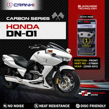 Load image into Gallery viewer, Carbon Brake Pads For Honda DN-01 (2008-2011) - Front - CFB691 - 1 Set - CRANK1
