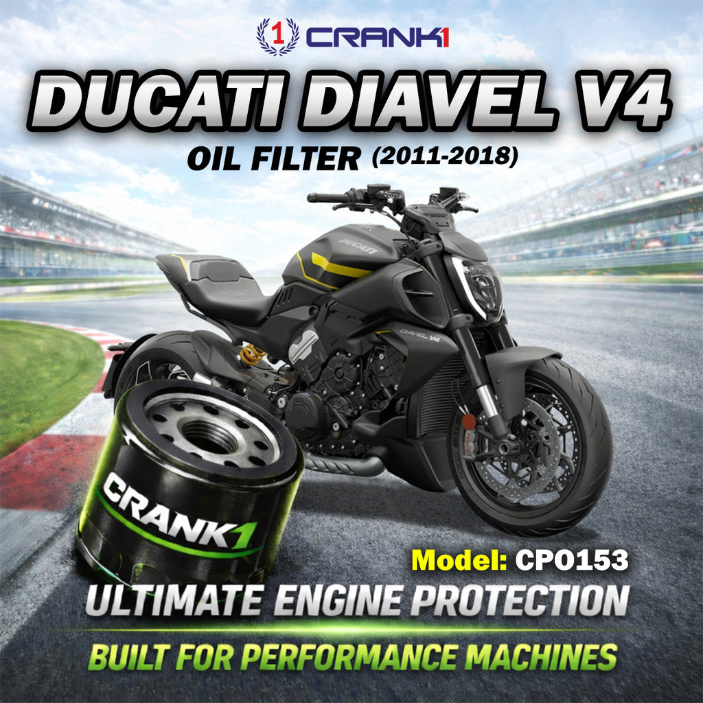 Oil Filter For Ducati Diavel V4 (2011-2018) - CPO153 - CRANK1